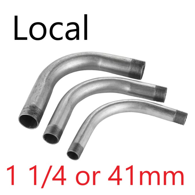 Local 1 1/4 Inch IMC Elbow x 10 Feet Intermediate Metal Conduit Elbow 41mm x 3 Meters
