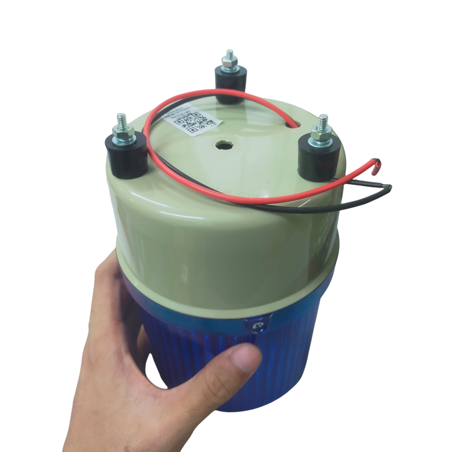 Denko Revolving Light, Warning Light (Rotary Beacon) 24V DC Blue