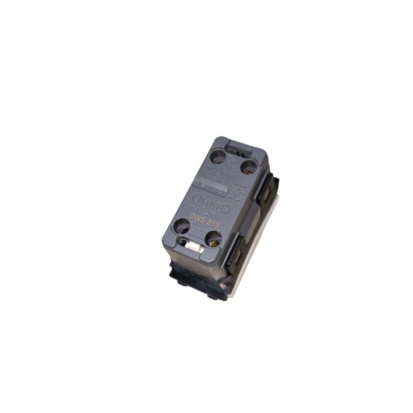 Omni 1 Way Switch 10A 220V Designer Series Ivory DWS-213I