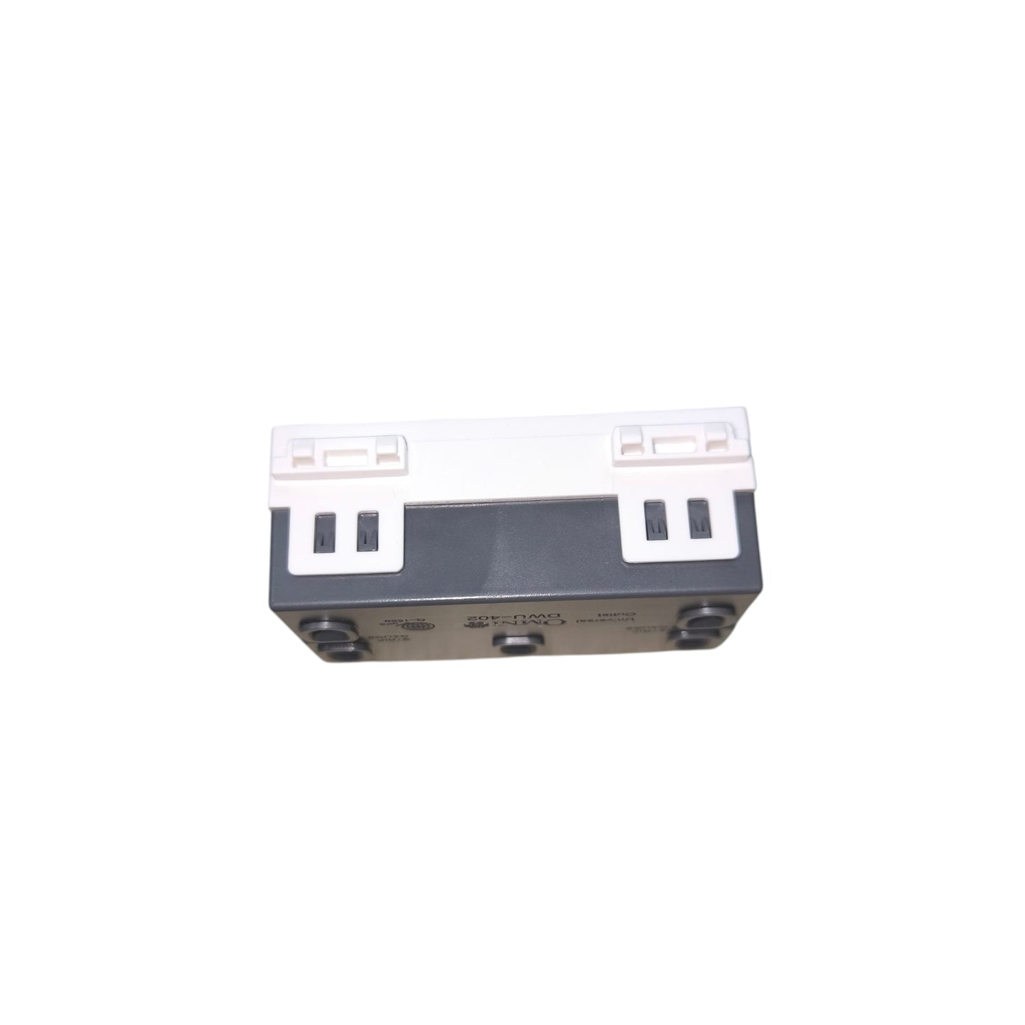 Omni Duplex Universal Outlet with Ground 16A 250V Designer Series Ivory DWU-402I