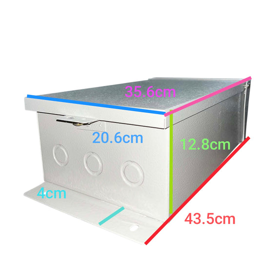 Nema 3r Panel Board Housing Powder Coated Gauge 18 / 0.75mm Panel Box Only for 3Pole Himel Chint Sassin Schneider 250AF Industrial Circuit Breakers