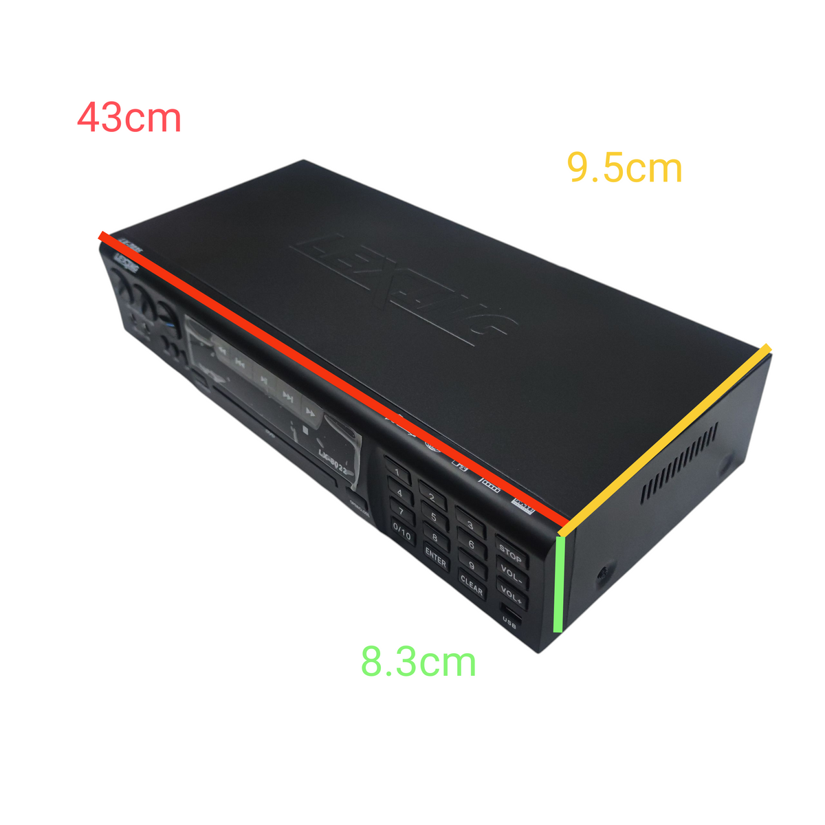 Lexing DVD Karaoke Player 220V with Remote and DVD LX-7035 or LX-8022