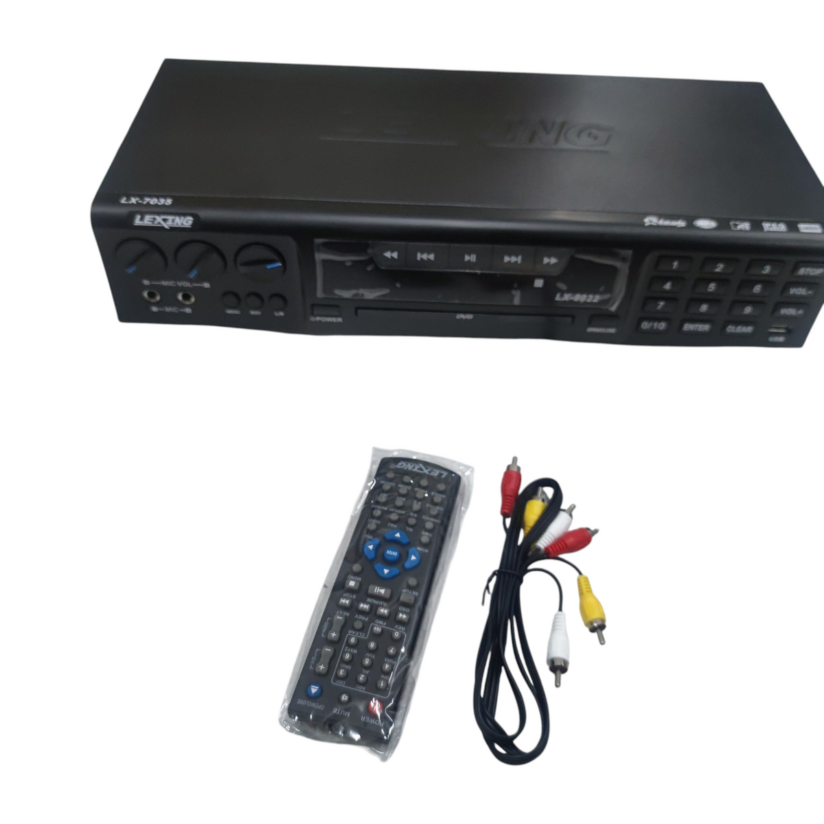 Lexing DVD Karaoke Player 220V with Remote and DVD LX-7035 or LX-8022