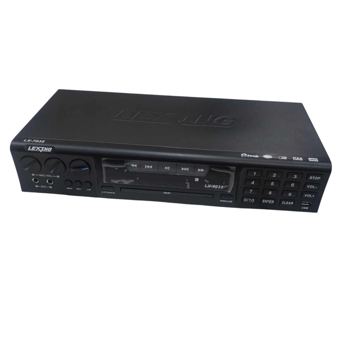 Lexing DVD Karaoke Player 220V with Remote and DVD LX-7035 or LX-8022