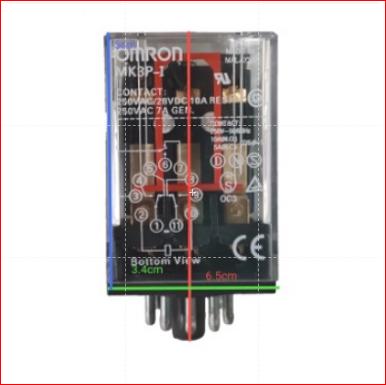 MK3P-I 24V DC Switch Relay 11 Pins