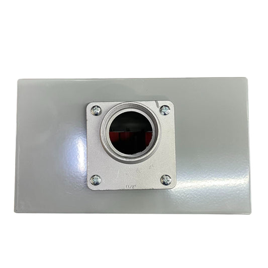 Cirtech KWH Meter Base 8 Jaws 1 1/2 Inch Hub Rectangular Meter Base Max 200A