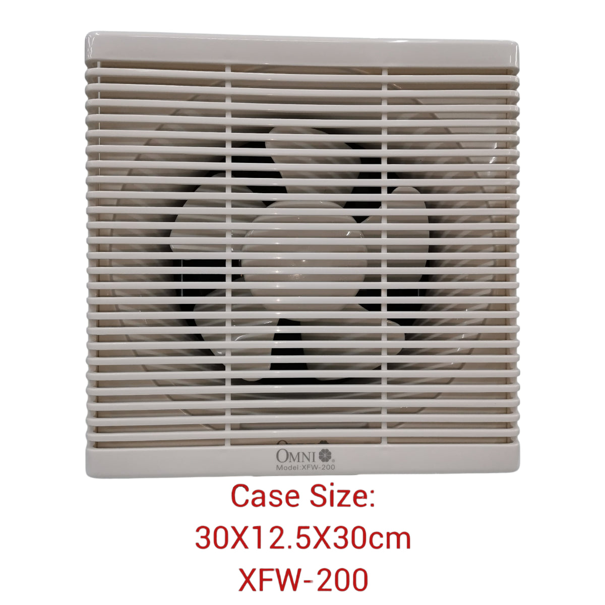 Omni 10 inches Exhaust Fan Wall Type 60Hz 220V 25cm x 25cm XFW-250
