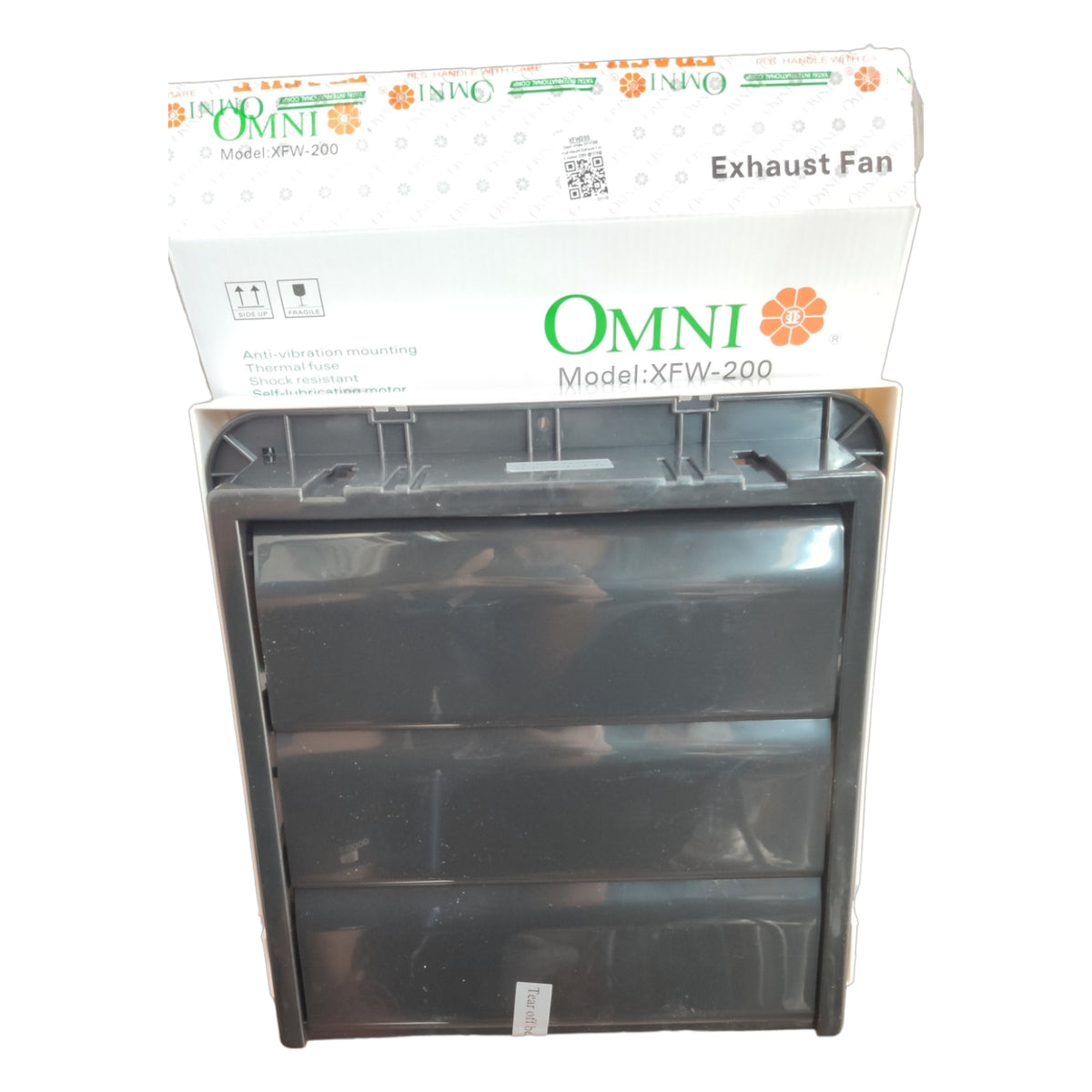 Omni 8 Inches Exhaust Fan Wall Type 60Hz 220V 20cm x 20cm XFW-200