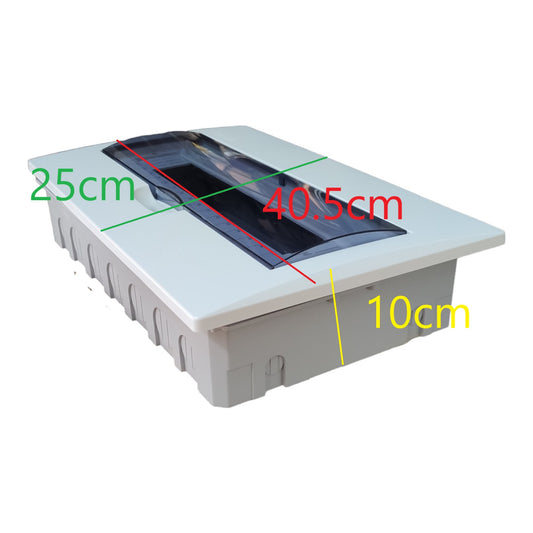 A rectangular vent or grille component shown on a white background with overlaid dimension lines and text indicating 25cm, 40.5cm, and 10cm measurements.