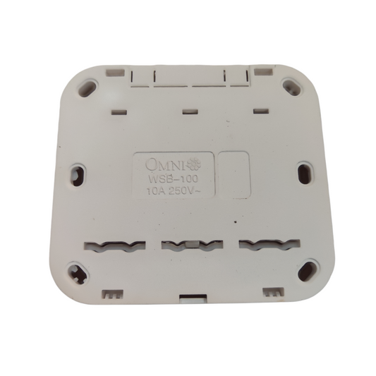 Omni Surface Type Square Door Bell Switch 220V 5A WSB-100-PK Electx