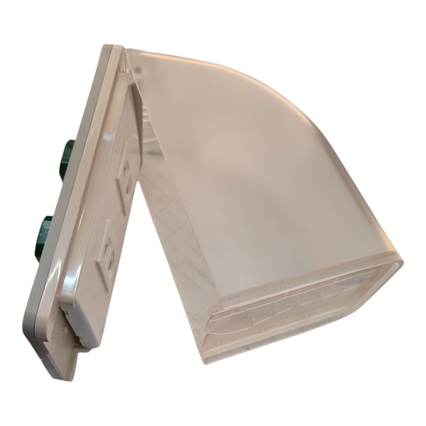 Omni Weatherproof 2 Gang Universal Outlet 15A 250V with Plate Cover WPP-605+WWP-112+(WWU-200x2)