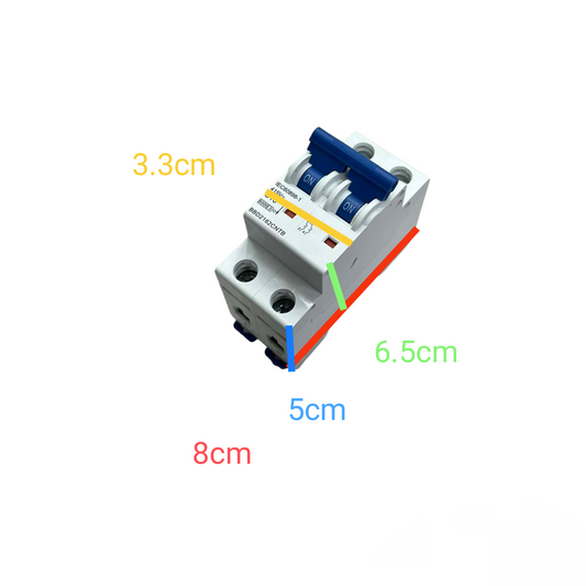 Panasonic 16A 2P 6KAIC 220V Miniature Circuit Breaker with Indicator BBD2162CNTB Electx Electrical Supply