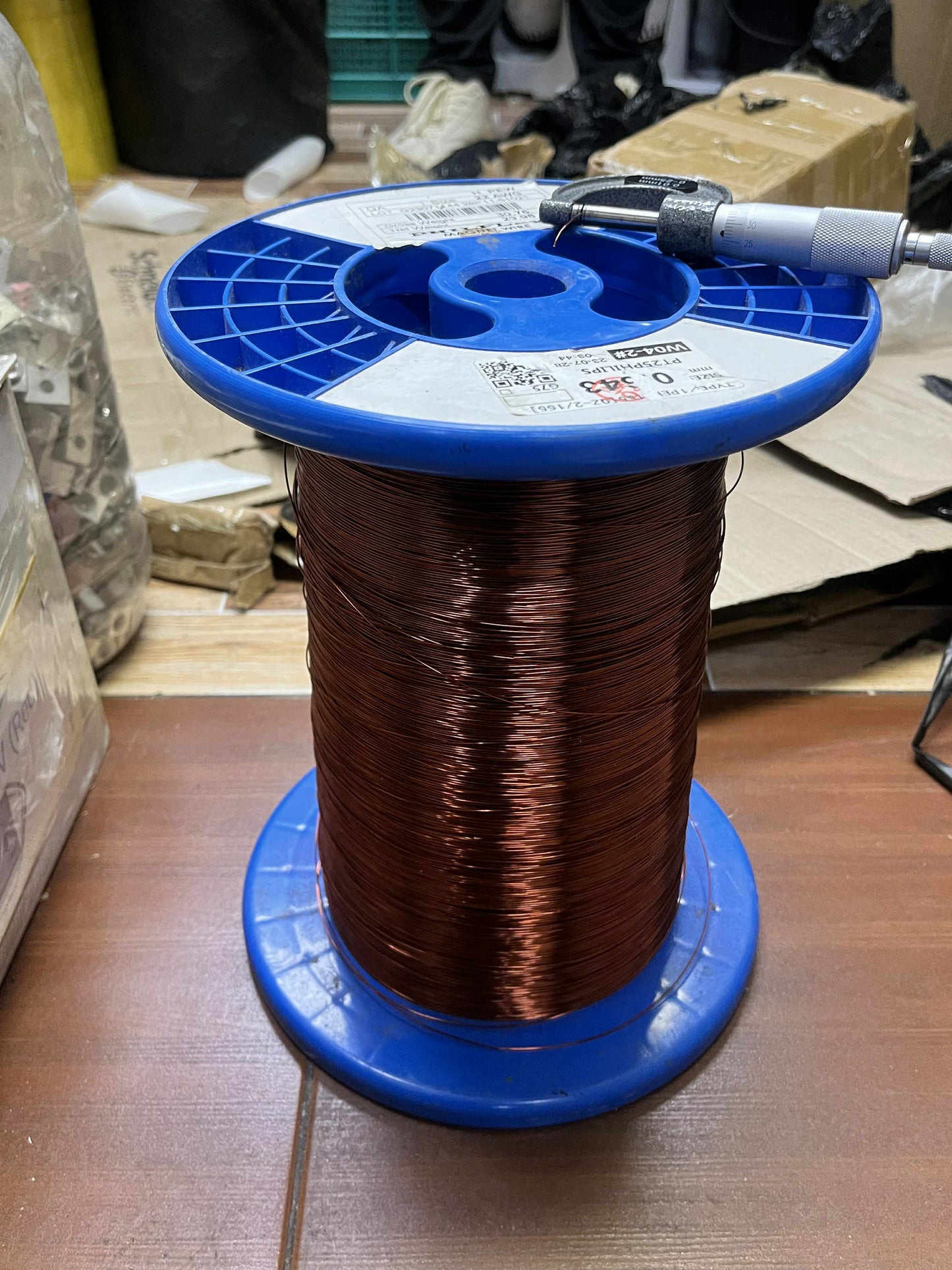Philflex Magnet Wire AWG 22 0.65 mm Heavy Formix 600G