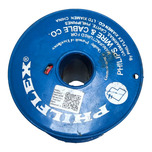 Philflex Speaker Wire AWG 18/2 R/B or 0.75mm Red and Black Pre-Cut PXSPKR/B(AWG18) - photo 2