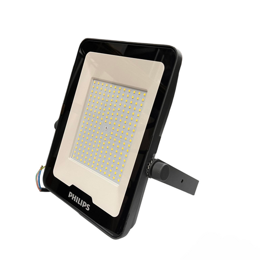 Philips LED flood light on a white background