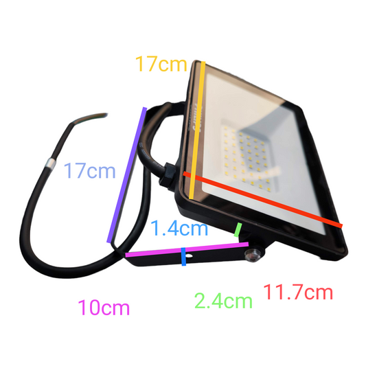 Philips 30W LED Floodlight 220V 3000K Warm White BVP150