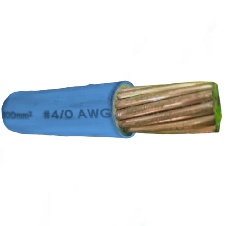 Phelps Dodge THHN Wire 100mm Stranded AWG 4/0 (Per Meter) Blue