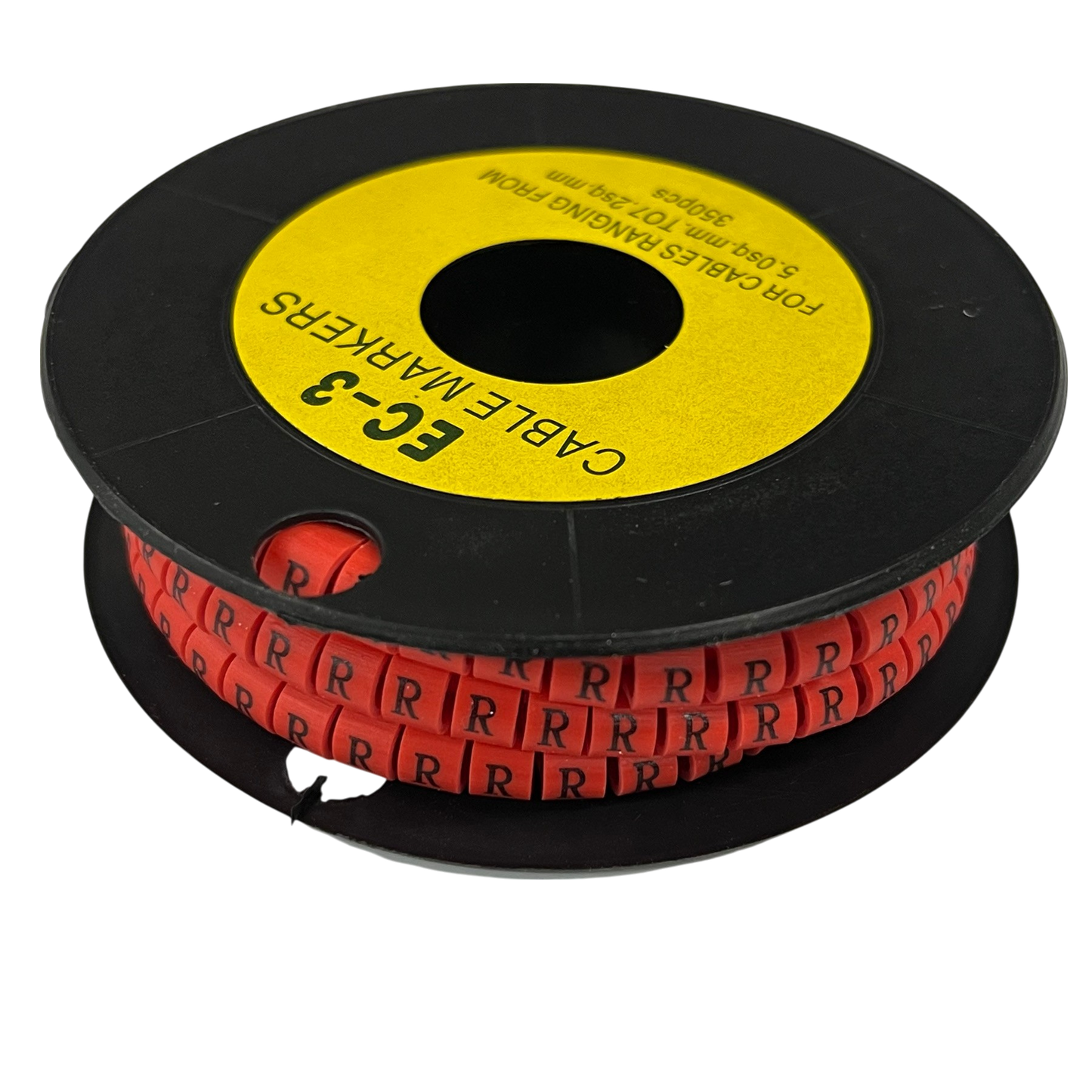 Grippes (R) Cable Marker Red 5.0mm to 7.2mm 350pcs