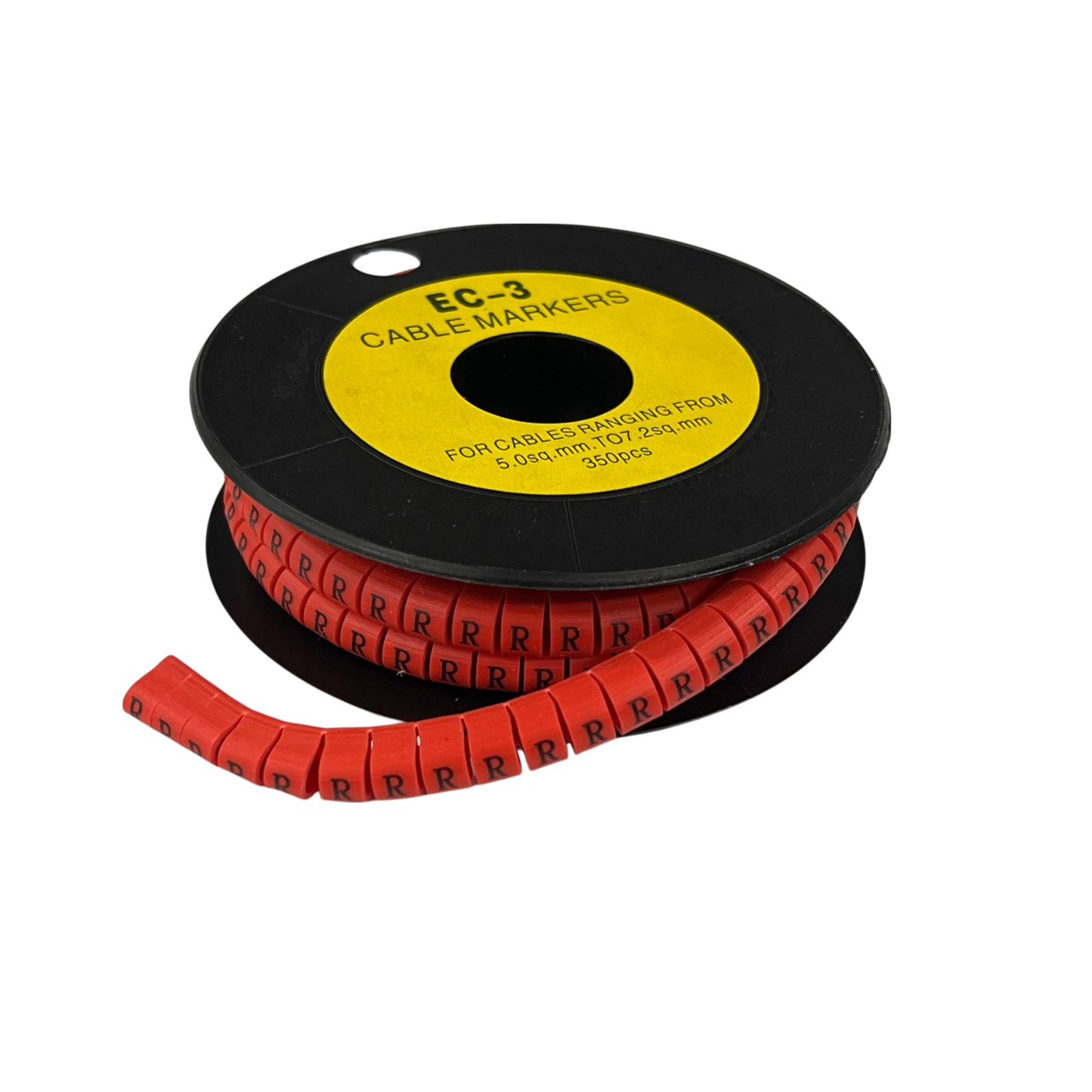 Grippes (R) Cable Marker Red 5.0mm to 7.2mm 350pcs