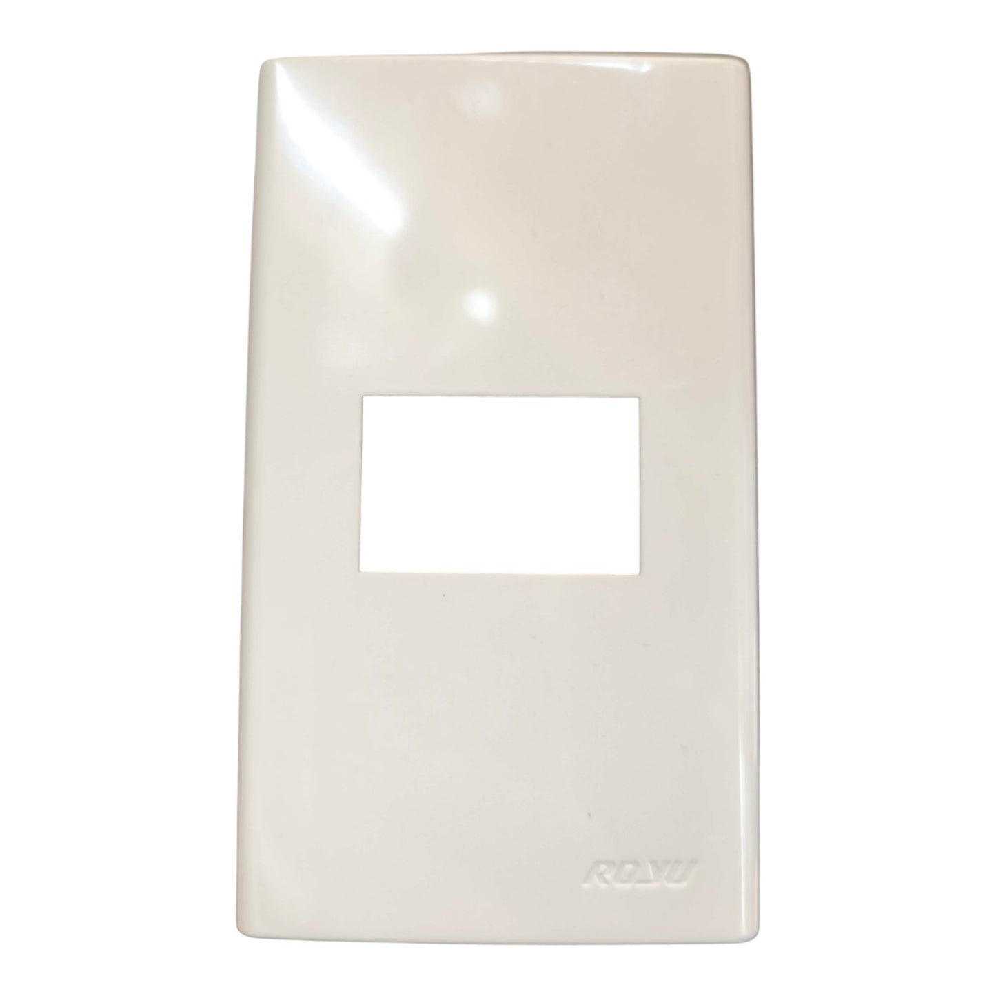 Royu 1 Gang Plate Wide Series RWP1 10pcs per Order Electx Electrical Supply