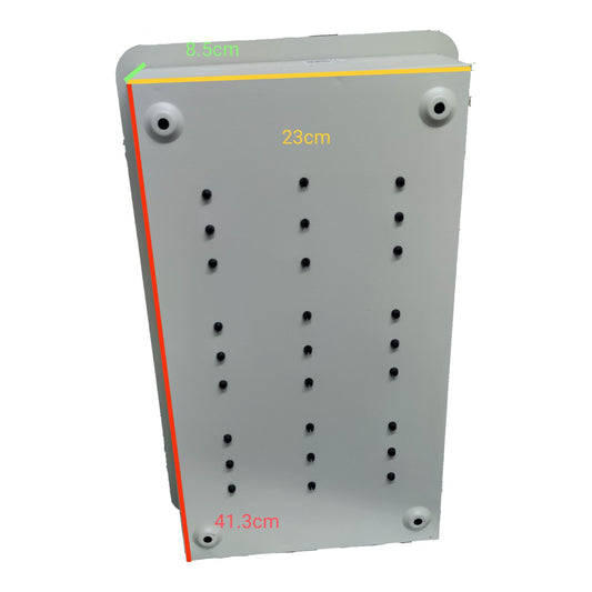 Royu Panel Board 6x6 12 Holes for 2 Pole Plug in Circuit Breaker 12 Breakers 2 Pole Plug in Panel Box 10 Branches RPF01P2N12 I Electx Electrical Supply