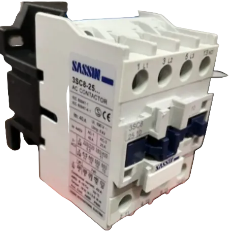 Sassin Magnetic Contactor 25A 3P 1NO Auxiliary Contact 50/60Hz 220V 3SC8-2510