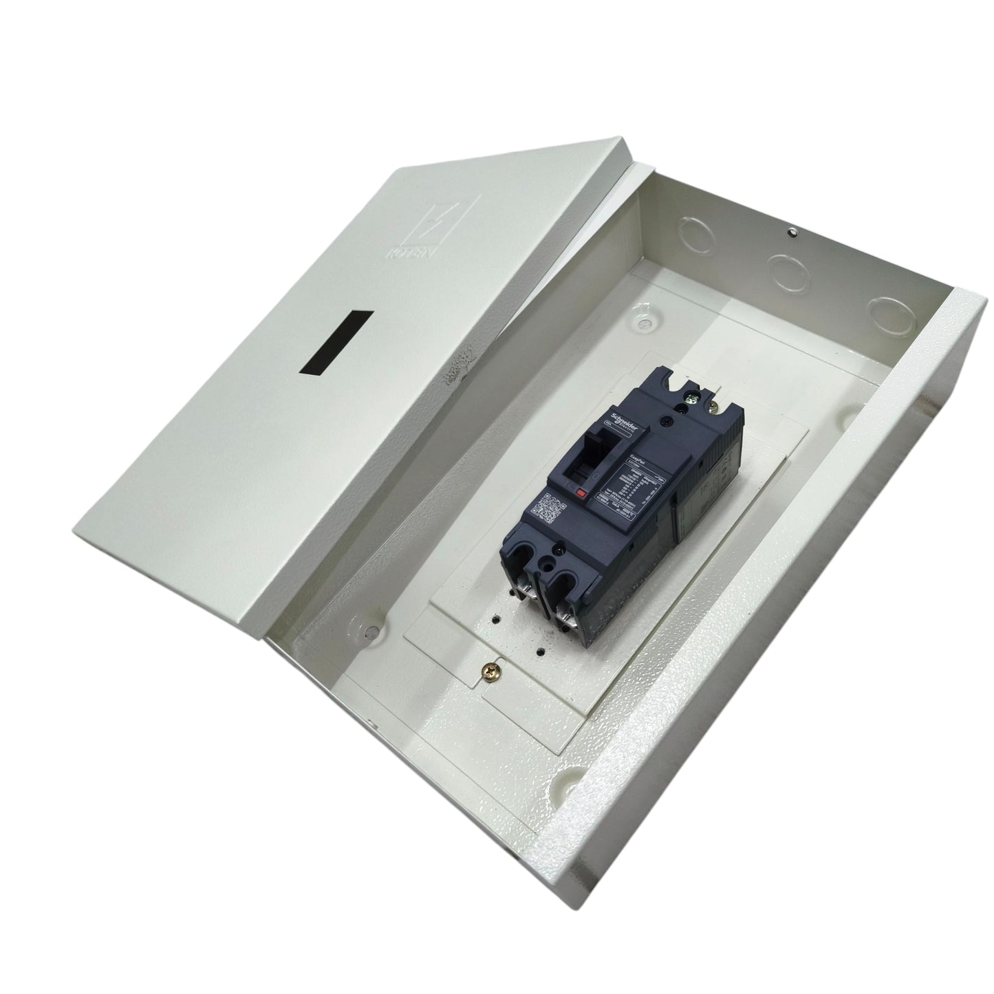 Schneider 80A 2Pole 10Kaic 220V 100AF Industrial Circuit Breaker MCCB Molded Case Circuit Breaker with Nema 1 Enclosure EZC100H2080
