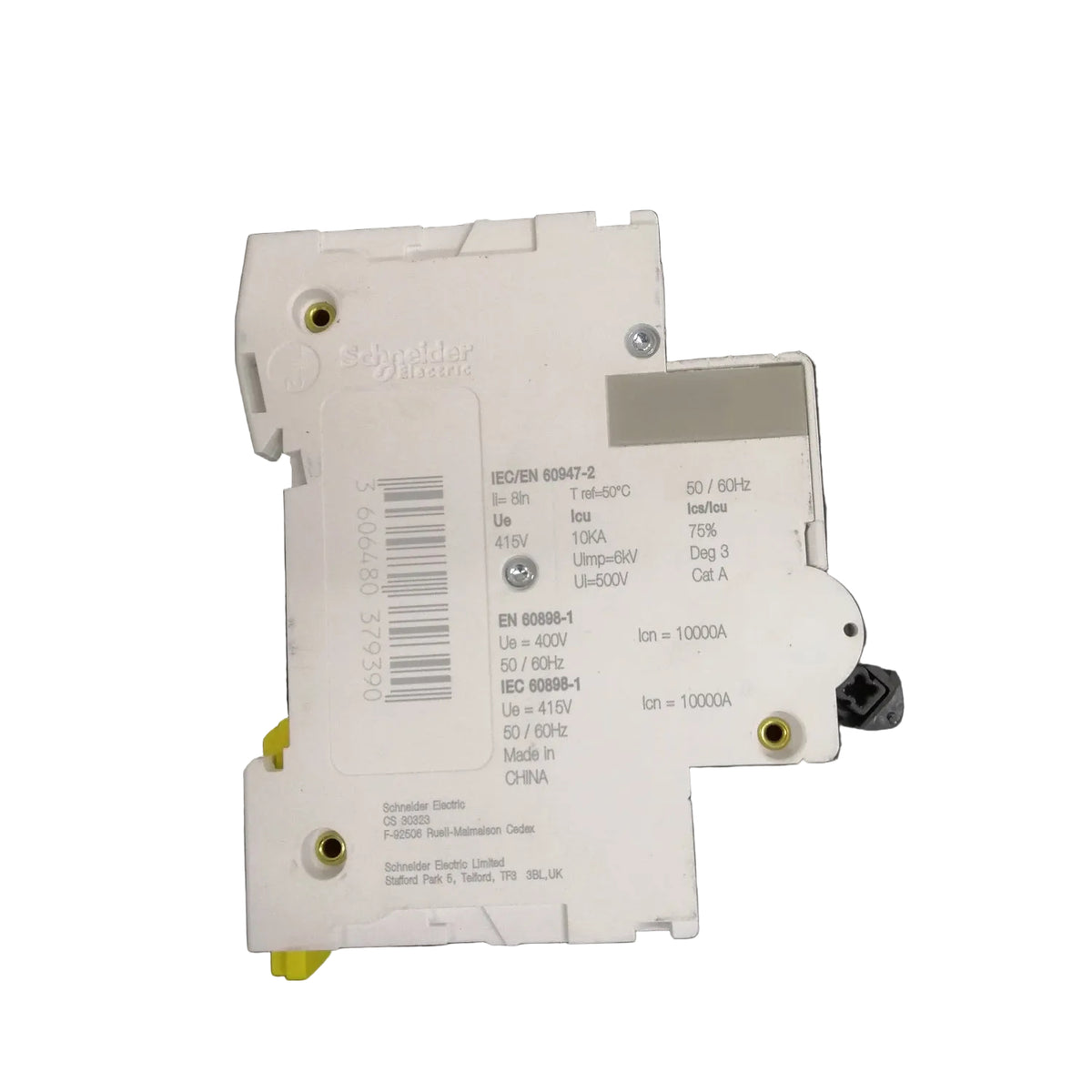 Schneider_MCB_C120N_Circuit_Breaker_3P_80A_C_curve_15kA_220V_10kA_415V_A9N18365