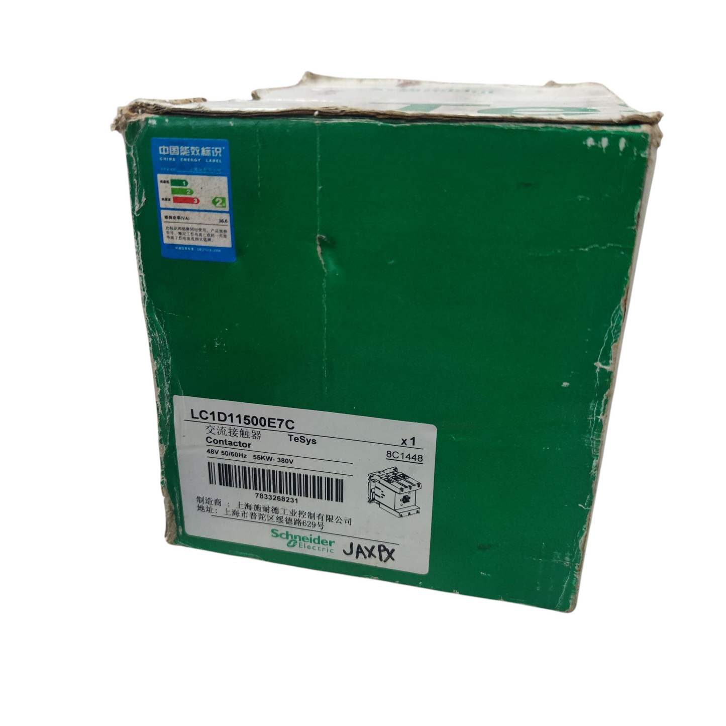 Schneider Magnetic Contactor 115A 48V AC Coil LC1D115E7