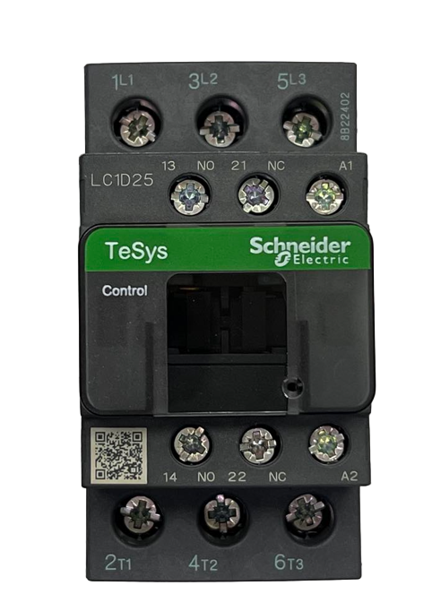 Schneider Magnetic Contactor 25A 220V Coil LC1D25M7, LC1D25