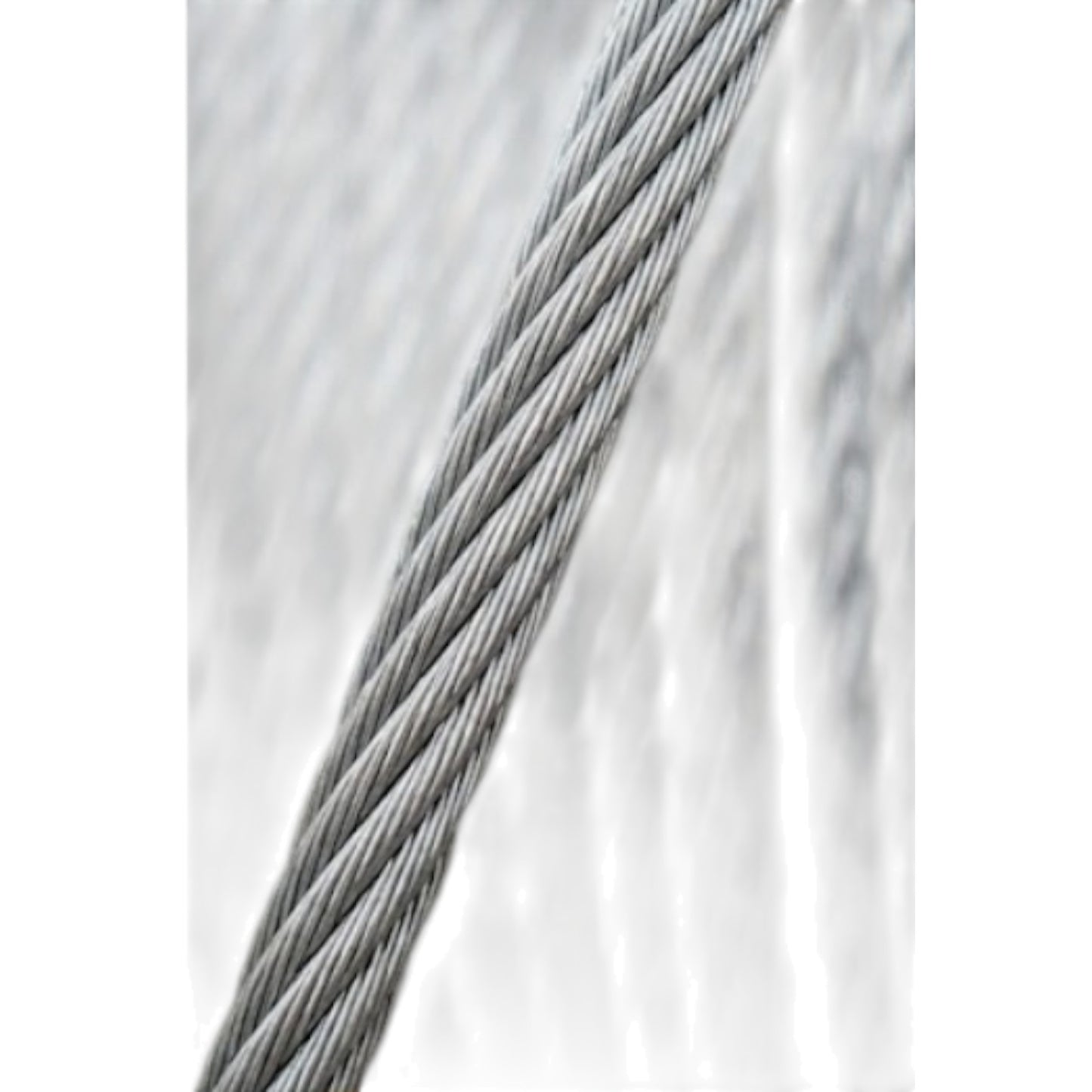 Galvanized Iron (GI) Steel Wire Rope Cable 1/4