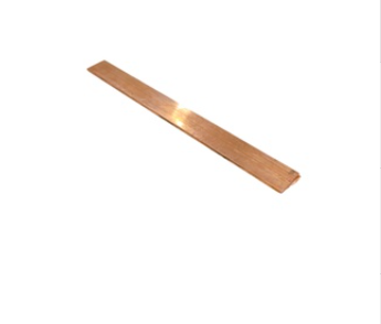 Copper Bus Bar 0.3cm x 1.5cm x 400cm Copper Busbar | 3mm thk x 15mm width x 4mtrs lgt