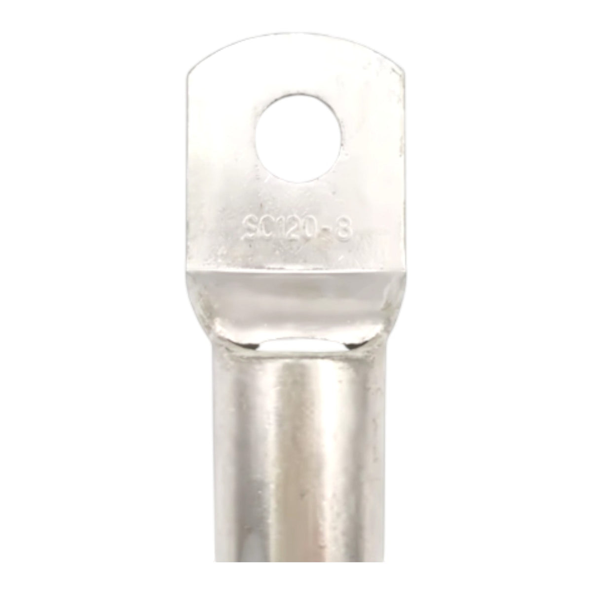 Short Barrel Terminal Lugs Crimp Compression Type SC120-14 for 80mm²-100mm² AWG 3/0-AWG 4/0 wire size 14mm Stud Size