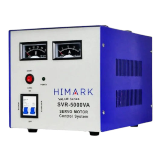 Himark 5000W AVR Automatic Voltage Regulator Output 3 X 220V and 1 X 110Volts Value Series SVR-5000 VA SL