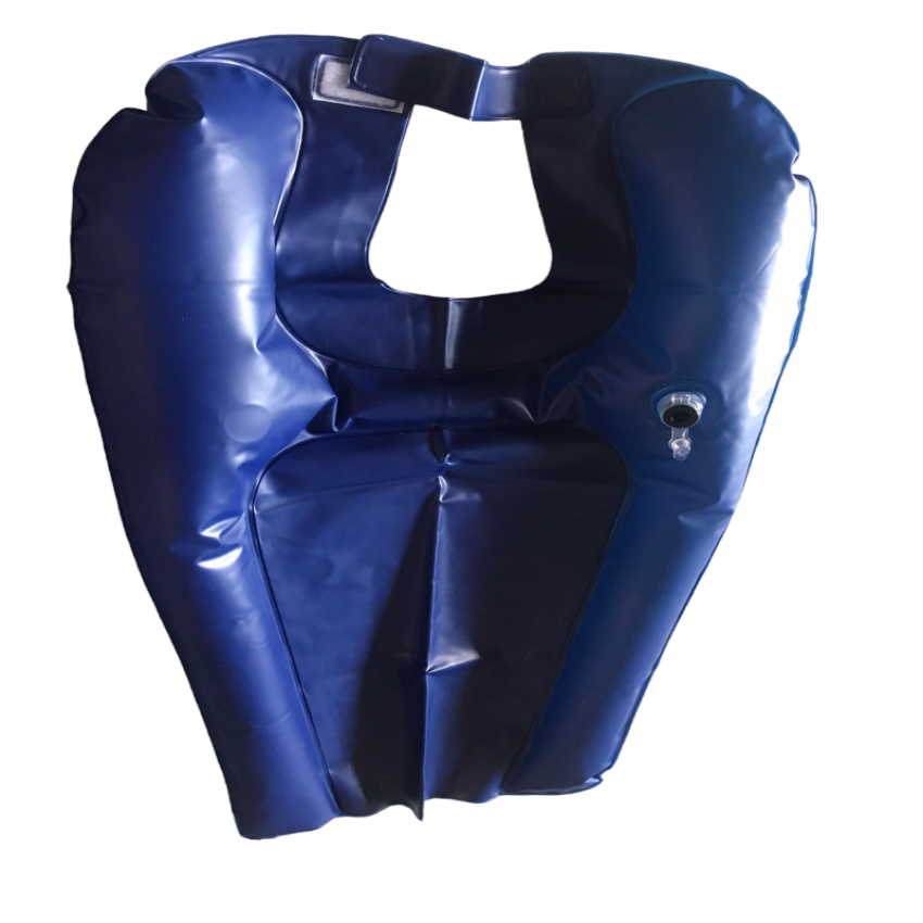 Shampoo Tray Inflatable PVC Blue