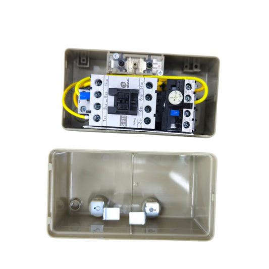 Shihlin Magnetic Starter 9A 3 HP 3 Phase 220V MS-P11PBE 7A 9A 11A, Magnetic Switch