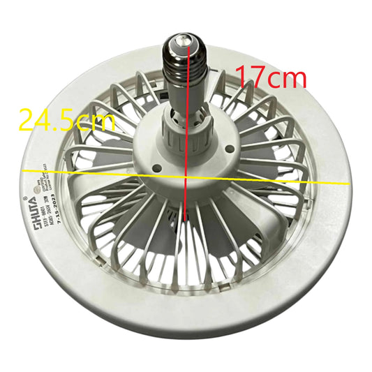 Shuta 30W LED Light with Fan and Fragrance Scent 3 in 1 Daylight 6500K STEF-8801 30W GRAY Electx Electrical Supply