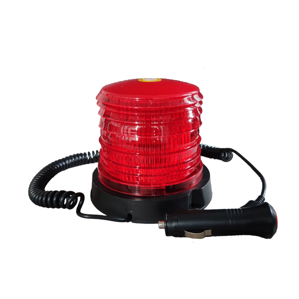 Sub Zero Red Warning Light 10-30V DC with Coiled Cord for Emergency Signal Use