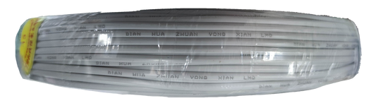 Extension Wire 2 Wire White Color AWG 26 rolled and packaged from China vendor