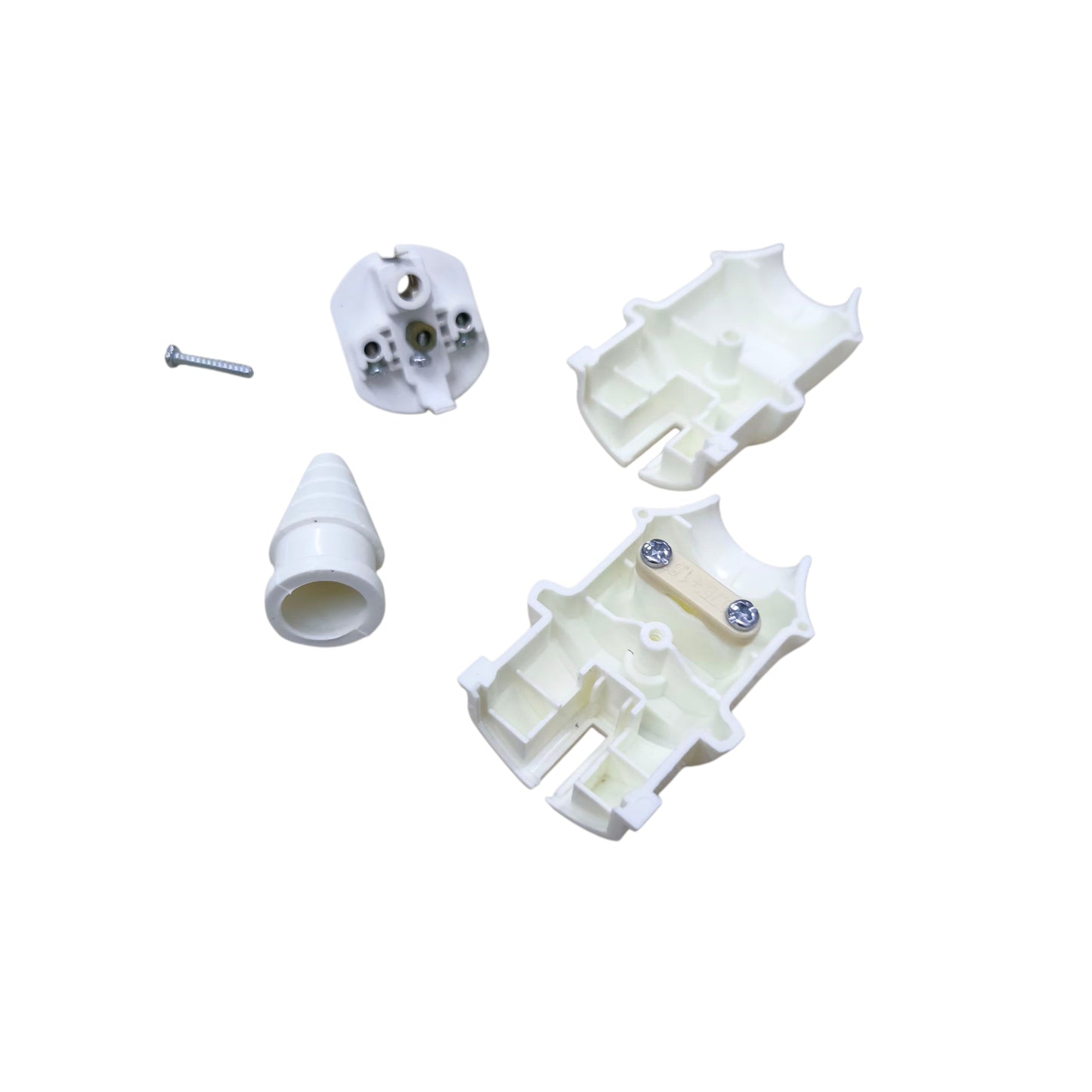 Type E/F CE 7/7 Plug 16A 220V White Type E or Type F Schuko CE 7/4