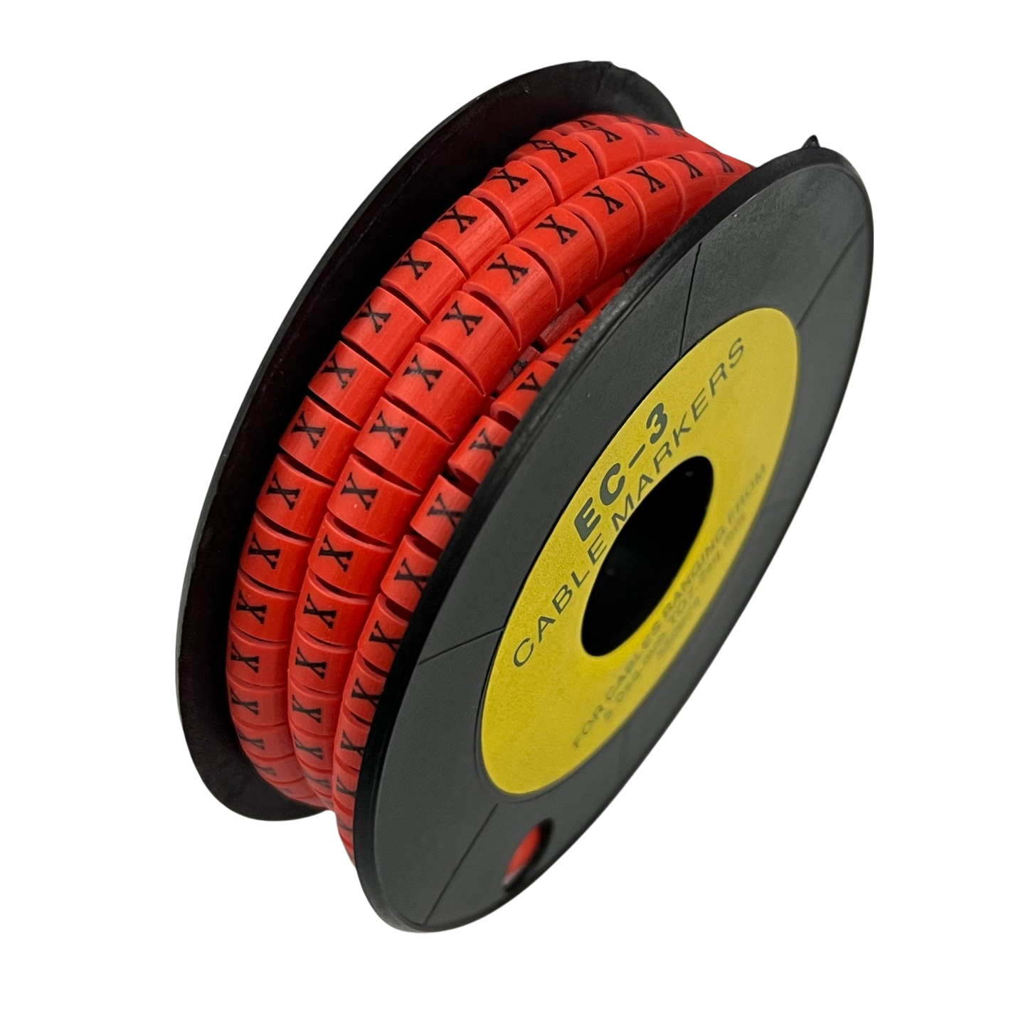 Grippes (X) Cable Marker Red 5.0mm to 7.2mm 350pcs