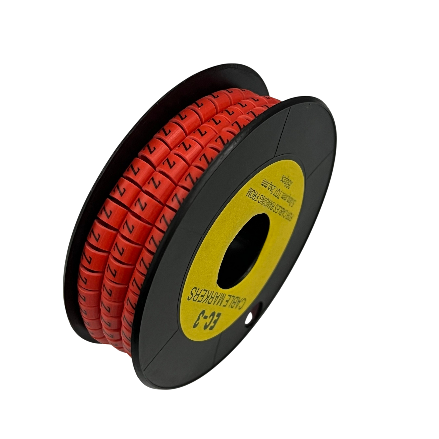 Grippes (Z) Cable Marker Red 5.0mm to 7.2mm 350pcs