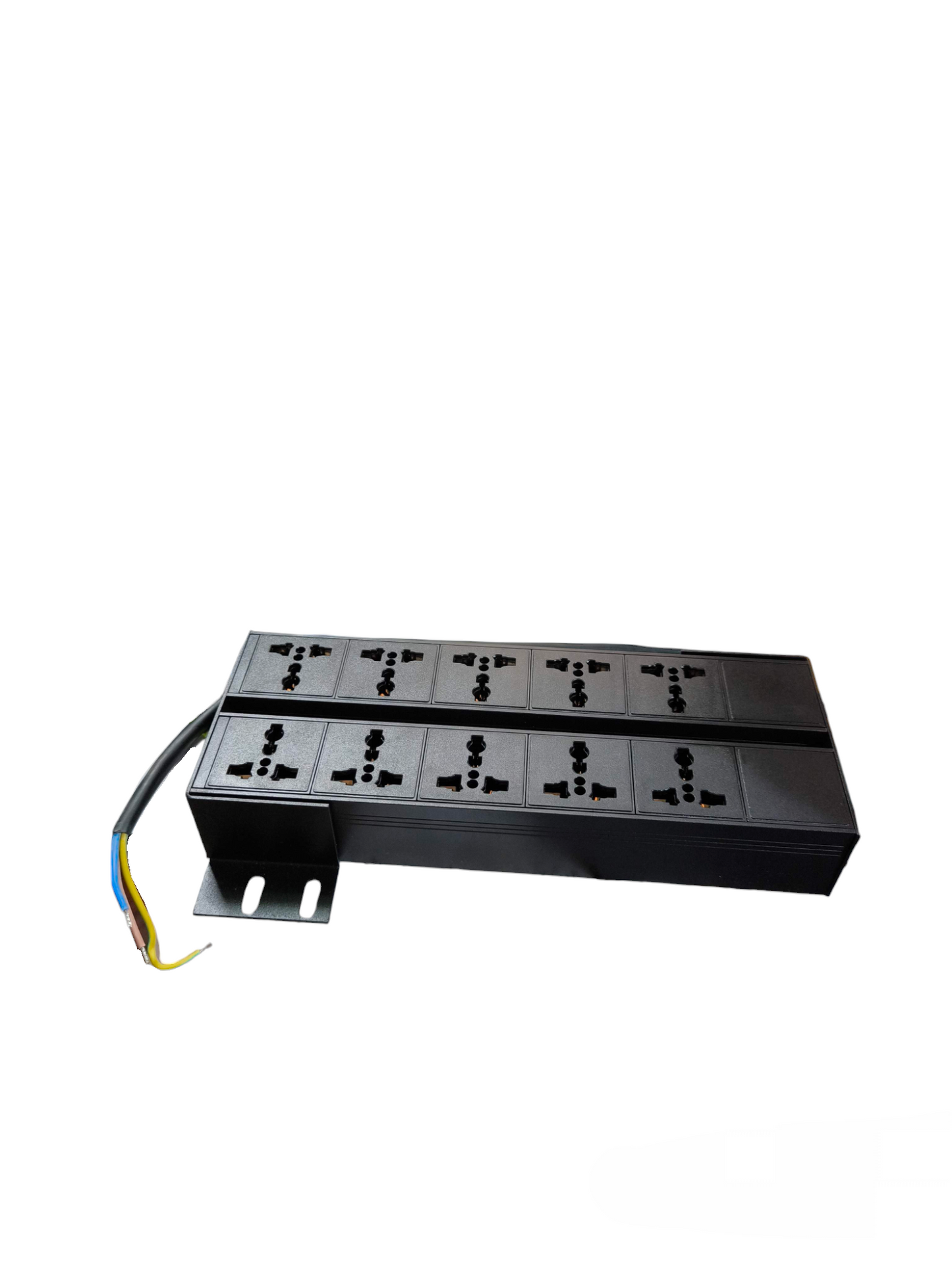 Grippes 10 Gang PDU Unit 10A 250V 2500W Power Distribution Unit
