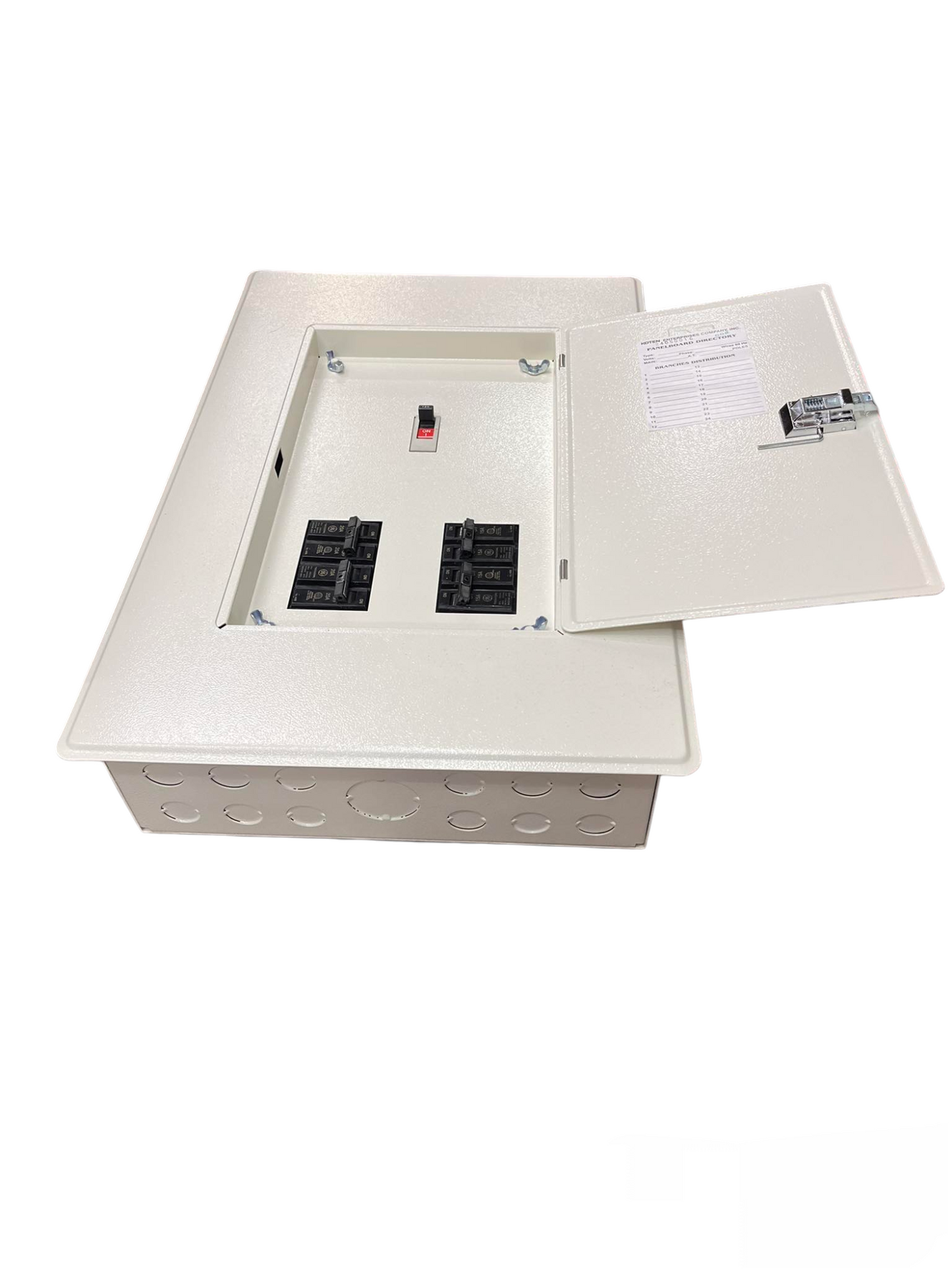 Koten Panel Board with 150A 2Pole 250SPS Main and 4 Branches 2 Pole Bolt on