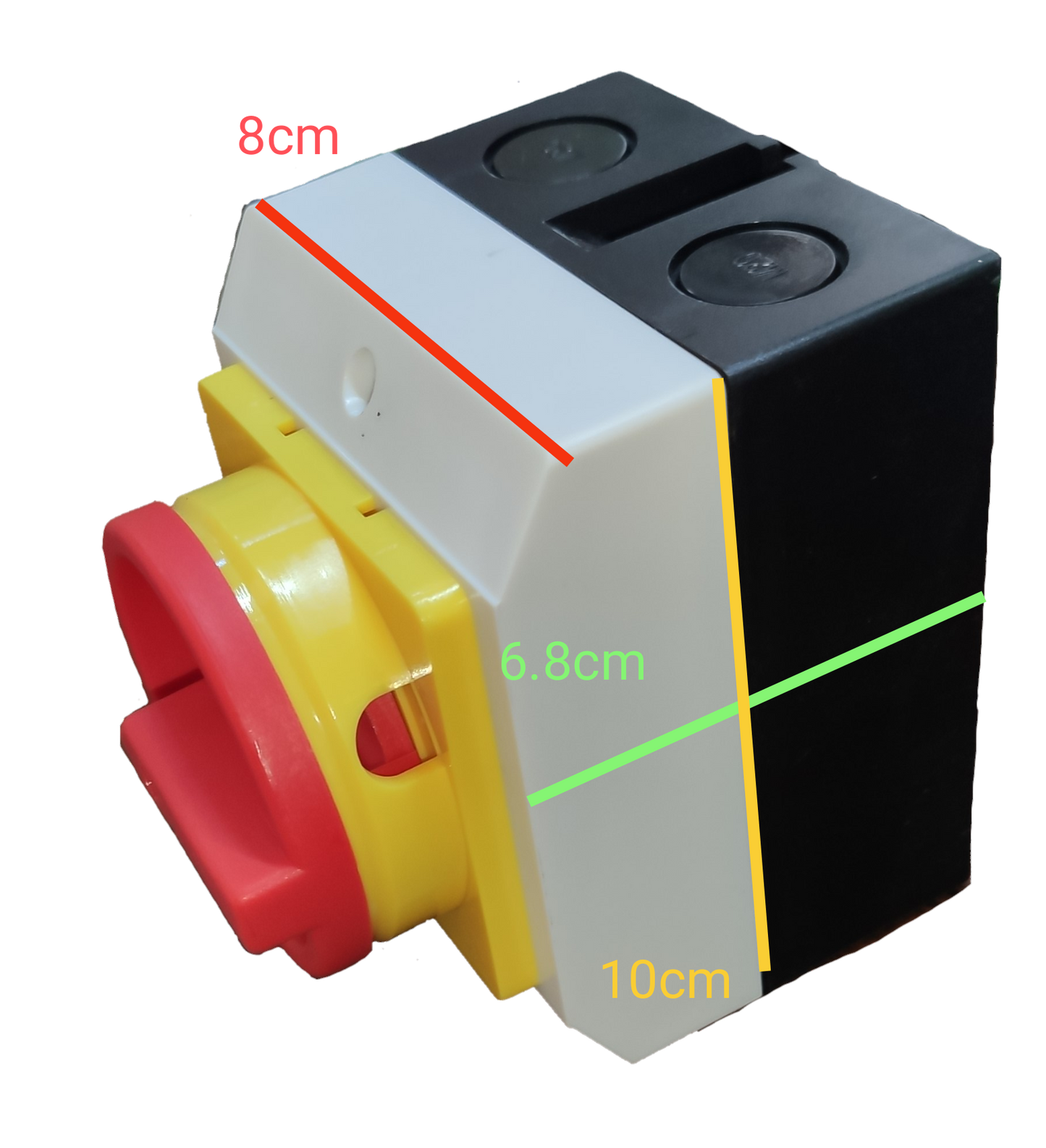 Grippes Isolator Switch 20A 3Pole 220V , Disconnect Switch 3 Pole 20A 220V, Isolation Switch