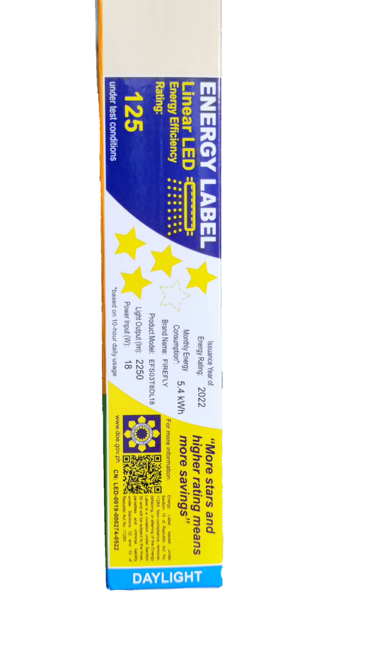 Firefly 18W LED Fluorescent Tube Daylight with Fixture T8 220V EBTS11/DL18