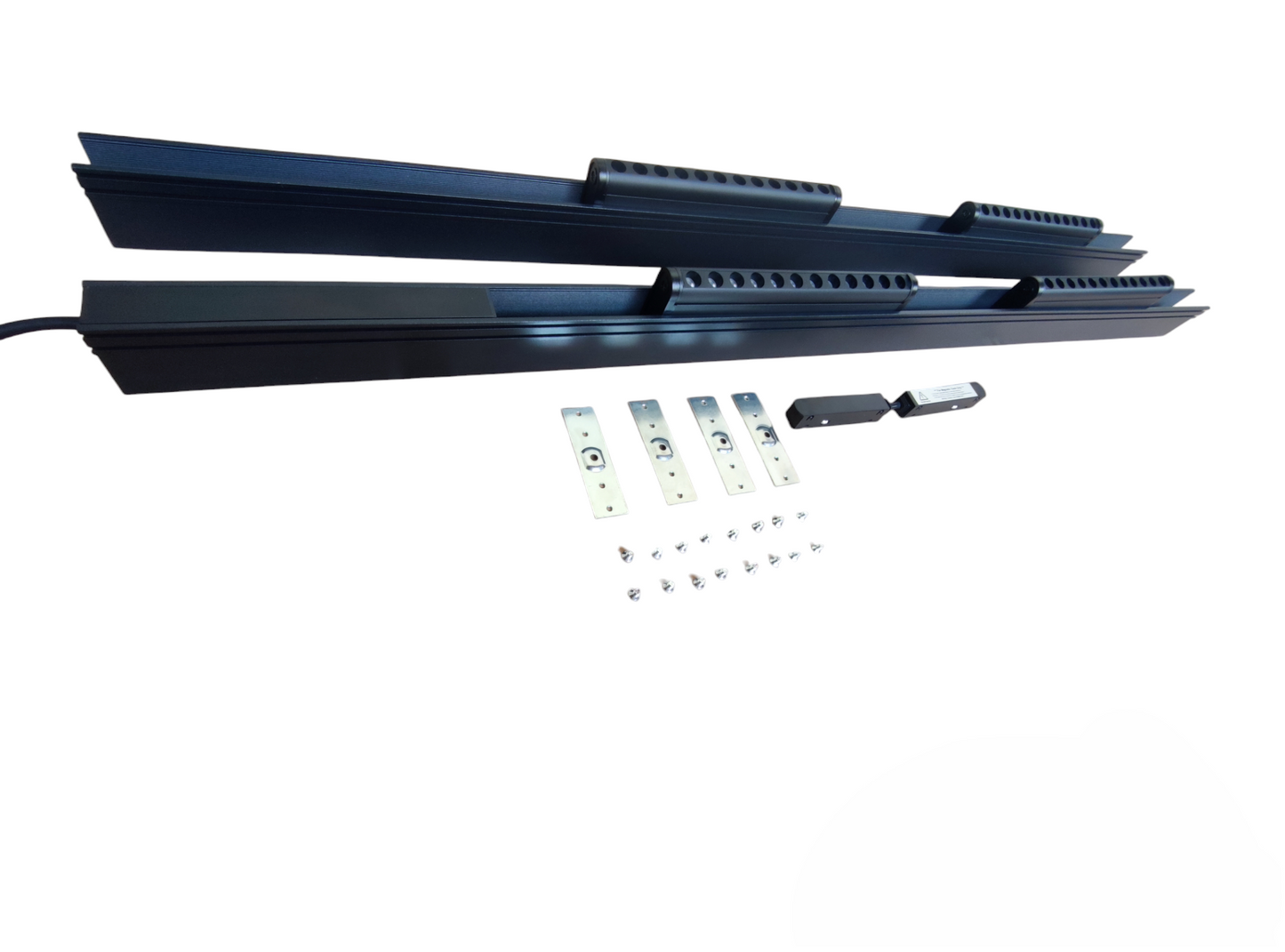 ILLUMIQ TERRA Magnetic Track Light 2 Meters 26mm with 4pcs 12W LED Rotary Grille Track Light 220V Cool White 4000K