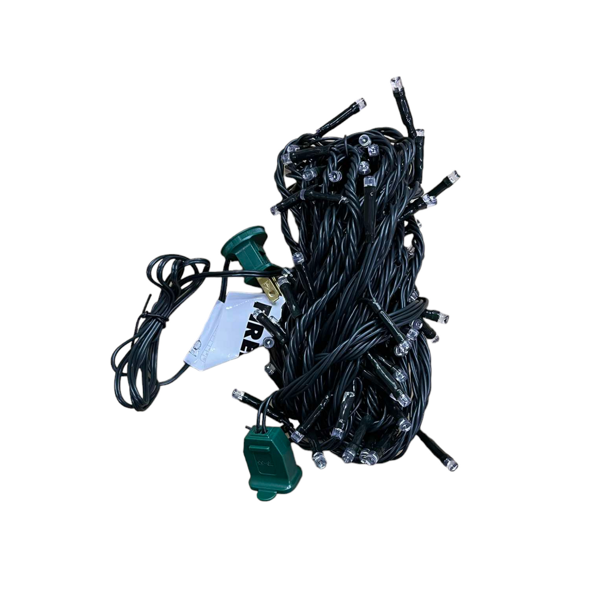 Firefly LED Christmas Light 100 LED Bulbs 7 Meters 7W 220V Multi Color 8 Effects Indoor Only Green Wire max 20 Connections FXL12100CL