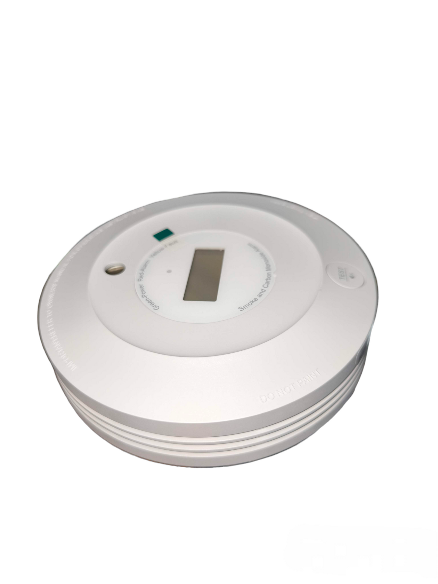 Aegislink Smoke Alarm with Carbon Monoxide detector in white for home safety
