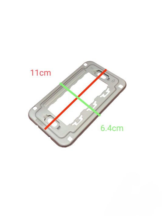 Anam wiring device bracket 6751654 with dimensions 11cm x 6.4cm suitable for electrical installations